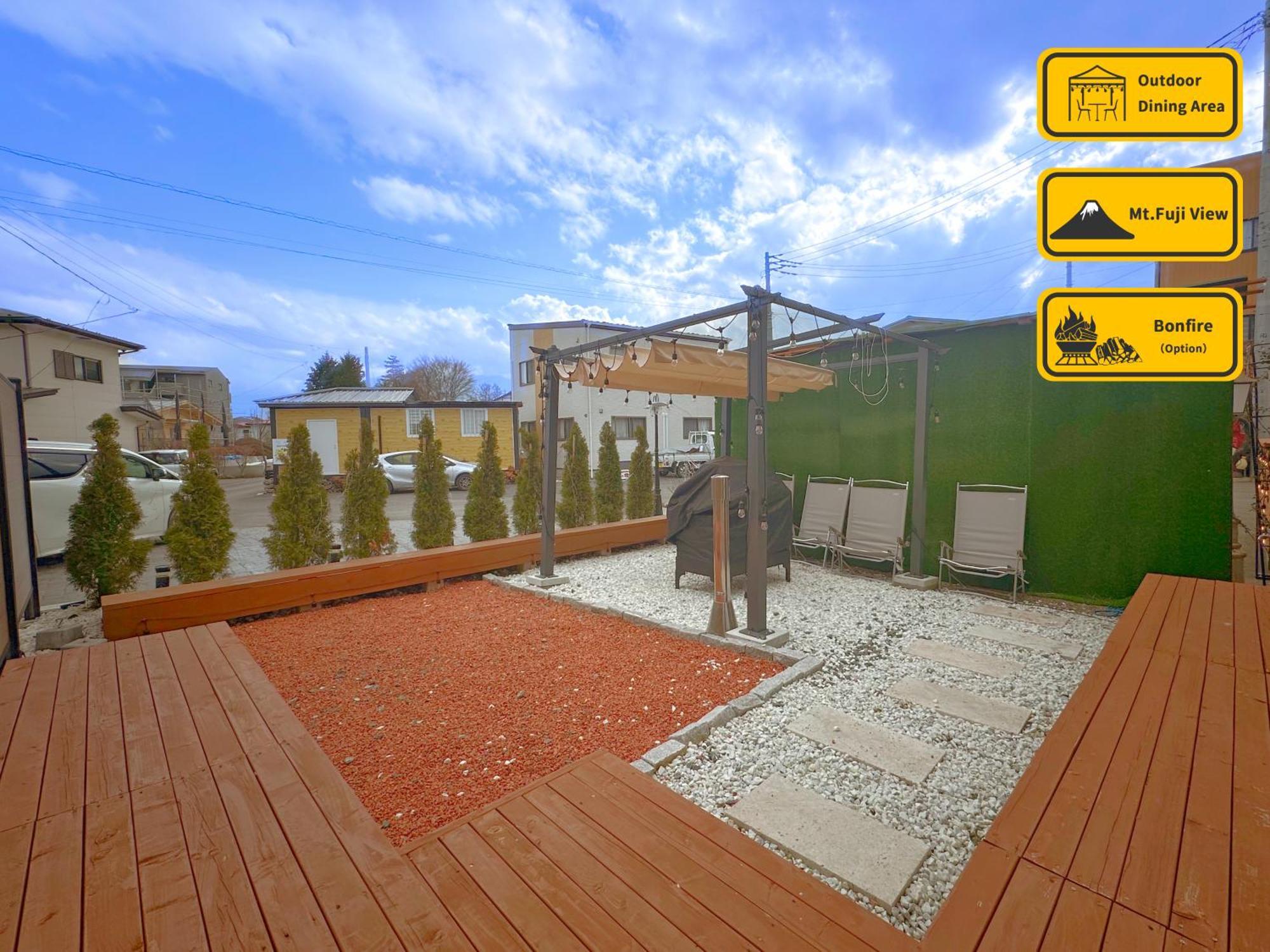 ヴィラ山間堂premier Garden Villa Bbq Bonfire Fuji View Annovillas Sankando ฟูจิคาวากุจิโกะ ภายนอก รูปภาพ